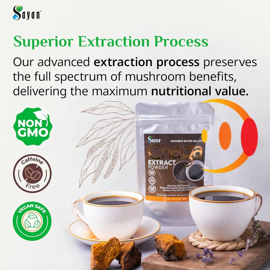 Sayan Chaga Mushroom Extract