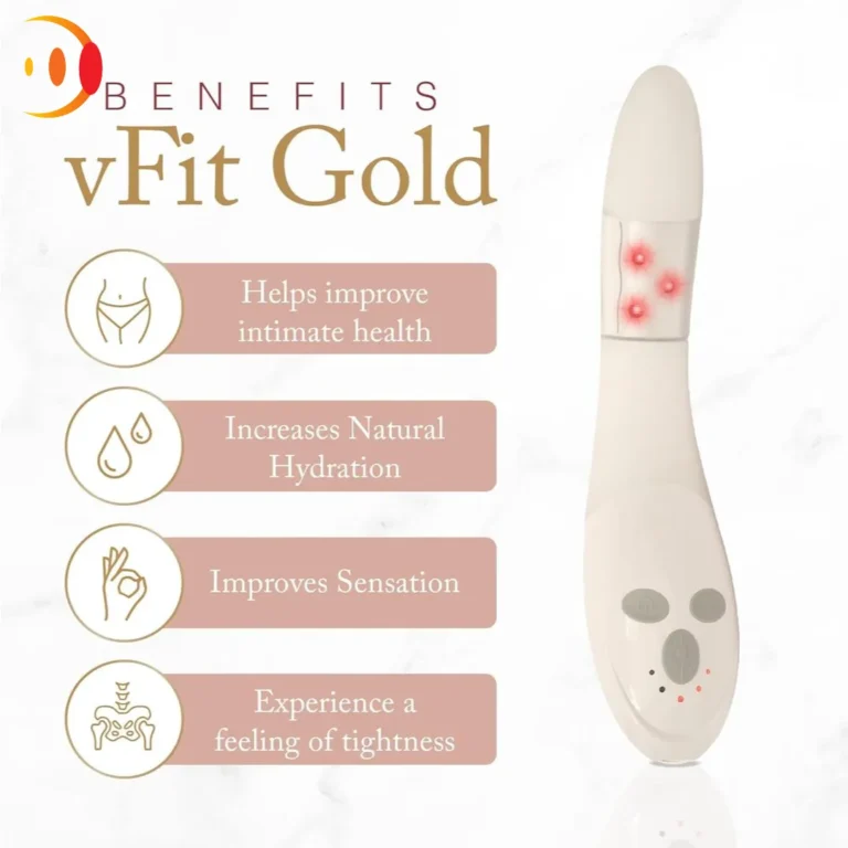 vFit Gold Set Red LED Light